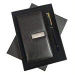 2 in 1 Diary & Metal Pen Gift Set for Men and Women