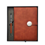 2 in 1 Leather Gift Set Diary with Pen