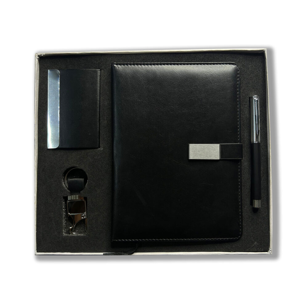 4 in 1 Corporate Gift Set which includes Diary, Cardholder, Key-chain & Pen