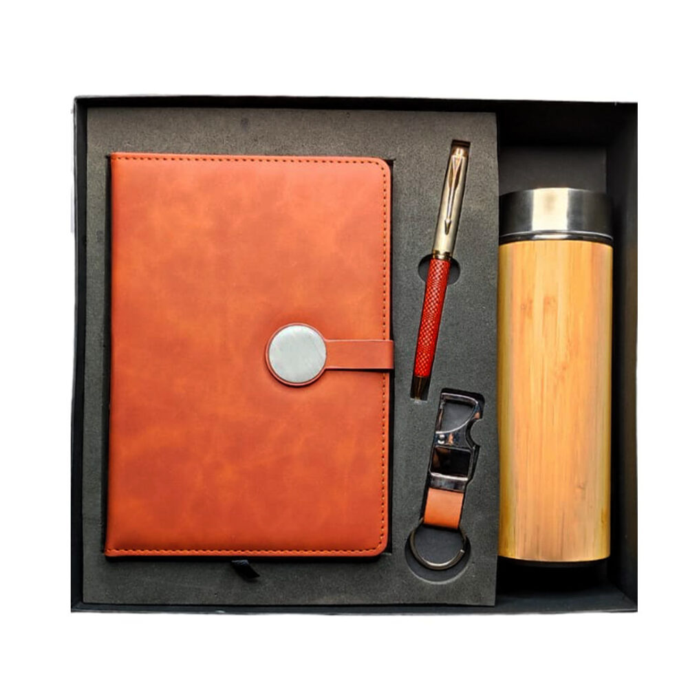 Gift Set 4 in 1 Combo Brown Corporates Gifts - Extranet Gifting