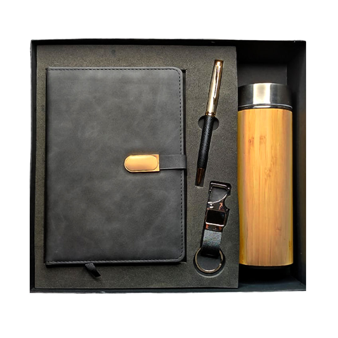 Gift Set 4 in 1 Combo Black Corporate Gifts - Extranet Gifting